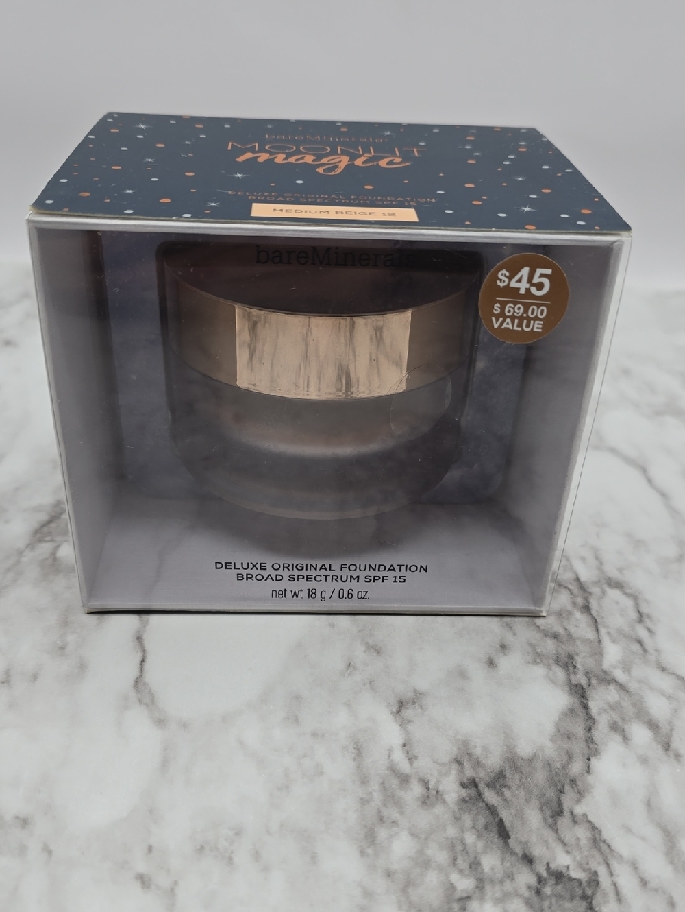 bareMinerals Deluxe Original Foundation Medium Beige 12
